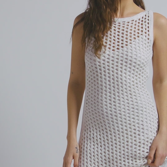 Derek Lam 10 Crosby Lais Sequin Crochet Minidress - Picture 1 of 6